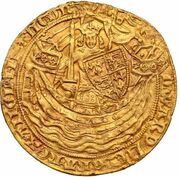 1 Noble - Edward III Post-Treaty period; Calais mint obverse image