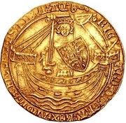 1 Noble - Richard II London mint; type IA obverse image