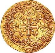 1 Noble - Richard II London mint; type IA, United Kingdom, 1377-1399 reverse image