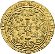 1 Noble - Richard II Calais mint; type IIIA, United Kingdom, 1377-1399 reverse image