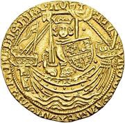 1 Noble - Richard II Calais mint; type III obverse image