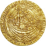 1 Noble - Henry V class C obverse image