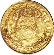 ½ Sovereign - Henry VIII 3rd coinage obverse image