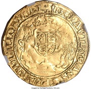 ½ Sovereign - Henry VIII Posthumous; Tower mint, United Kingdom, 1547-1551 reverse image