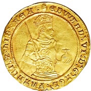 ½ Sovereign - Edward VI 3rd period obverse image