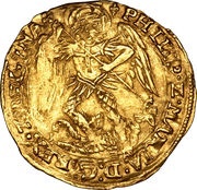 1 Angel - Philip and Mary obverse image