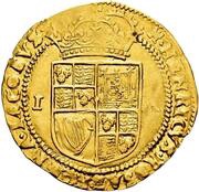 Double Crown - James I 2nd coinage; 5th bust, United Kingdom, 1611-1619 reverse image
