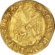 1 Angel - James I 2nd coinage obverse image