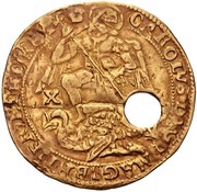 1 Angel - Charles I Tower mint obverse image