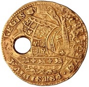 1 Angel - Charles I Tower mint, United Kingdom, 1626-1643 reverse image