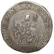 ½ Pound - Charles I Shrewsbury mint obverse image