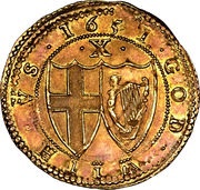 Double Crown - Commonwealth of England, United Kingdom, 1649-1657 reverse image