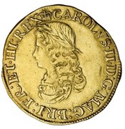 Double Crown - Charles II 1st Issue obverse image
