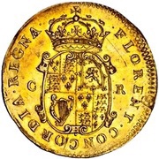 Double Crown - Charles II 2nd Issue, United Kingdom, 1660-1662 reverse image