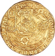 1 Ryal - Edward IV 1st reign; Light coinage obverse image