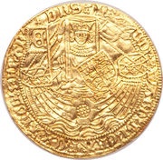 1 Ryal - Edward IV 'Flemish Ryal' obverse image
