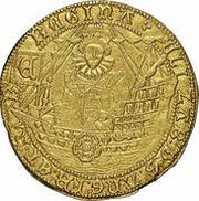 1 Ryal - Elizabeth I 6th issue obverse image