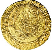 1 Spur-ryal - James I 2nd Coinage obverse image