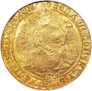 1 Sovereign - Henry VIII 3rd coinage; Tower mint obverse image