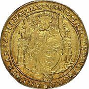 1 Sovereign - Henry VIII Posthumous; Bristol mint obverse image