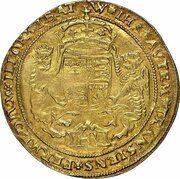 1 Sovereign - Henry VIII Posthumous; Bristol mint, United Kingdom, 1547-1549 reverse image