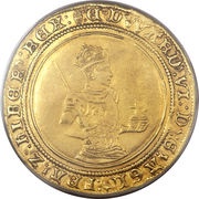 1 Sovereign - Edward VI 3rd period obverse image