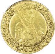 1 Sovereign - James I 1st coinage; 1st bust obverse image