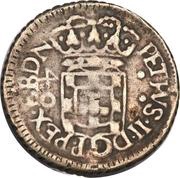 40 Réis - Pedro II Rio de Janeiro Mint obverse image