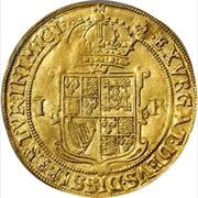 1 Sovereign - James I 1st coinage; 2nd bust, United Kingdom, 1603-1604 reverse image