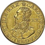 1 Unite - Charles I Pattern obverse image