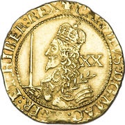 1 Unite - Charles I Oxford mint obverse image