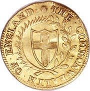 1 Unite - Commonwealth of England obverse image