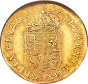 1 Broad - Charles II Pattern, United Kingdom, 1662 reverse image