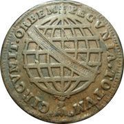 40 Réis - José I Lisbon Mint, Brazil, 1753-1774 reverse image