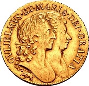 1 Guinea - William and Mary obverse image