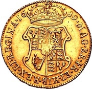 1 Guinea - William and Mary, United Kingdom, 1689-1694 reverse image