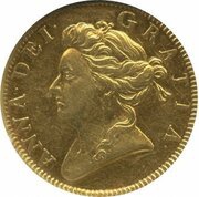 1 Guinea - Anne Pattern obverse image