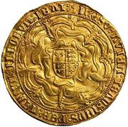 1 Fine Sovereign - Edward VI 3rd period, United Kingdom, 1551-1553 reverse image