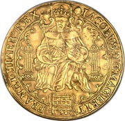 1 Rose-ryal - James I 2nd coinage obverse image
