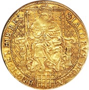 1 Rose-ryal - James I 3rd coinage obverse image