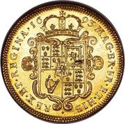 2 Guineas - William and Mary, United Kingdom, 1691-1694 reverse image