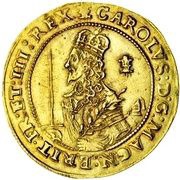 Triple Unite - Charles I Oxford mint; with scarf obverse image