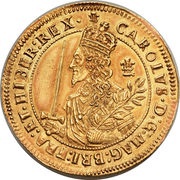 Triple Unite - Charles I Oxford Mint; 'OXON' obverse image