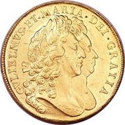 5 Guineas - William and Mary obverse image
