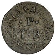 Farthing - Hampshire Andover / T. Paine reverse image