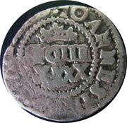 50 Réis - João IV Countermarked 2 Vinténs obverse image