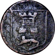 Farthing - Norfolk Norwich / Town, United Kingdom, 1667-1670 reverse image