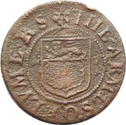 Farthing - Dorset Lyme Regis / Town, United Kingdom, 1669 reverse image