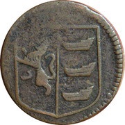 Farthing - Suffolk Ipswich / Town, United Kingdom, 1670 reverse image