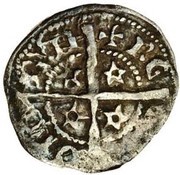 1 Farthing - David II 1st Coinage, 1st Issue, United Kingdom, 1330-1335 reverse image